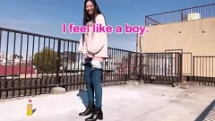 Play Outdoor Peeing Turns Into Vibrator Masturbation Session - Desperate Japanese Babe